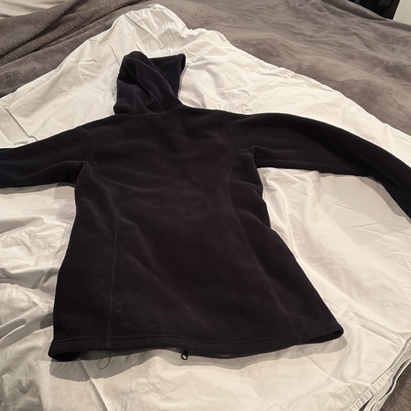 Columbia black fleece size small 3/4 length jacket - Picture 2 of 2